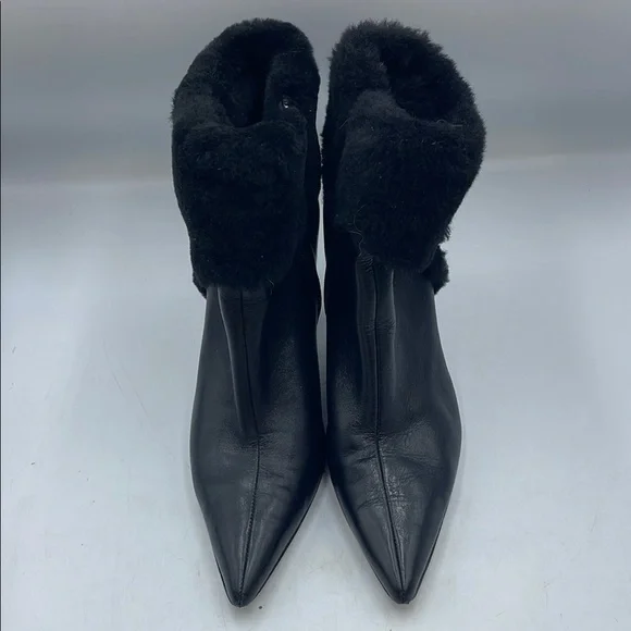 Circa Joan David Designers Ladies Black Leather Booties 8